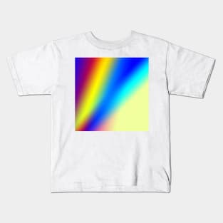 pink blue green abstract texture background Kids T-Shirt